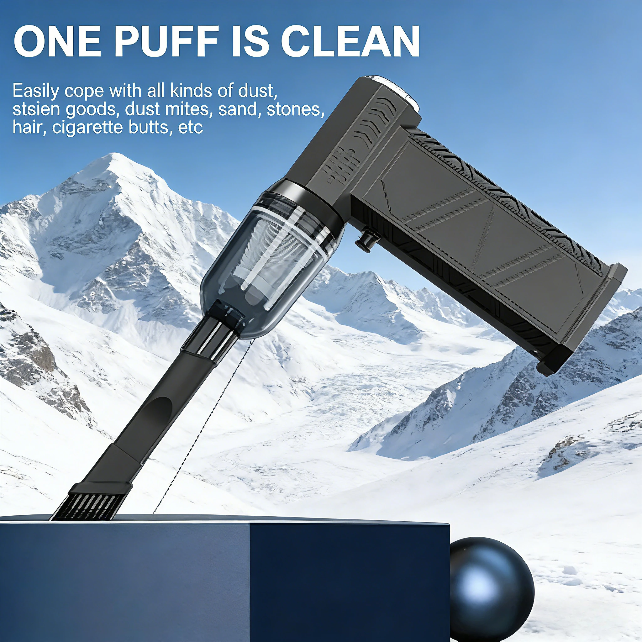 مروحة توربو مطورة X9 قابلة لإعادة الشحن - منفاخ هواء محمول بدون فرش 300,000 دورة في الدقيقة