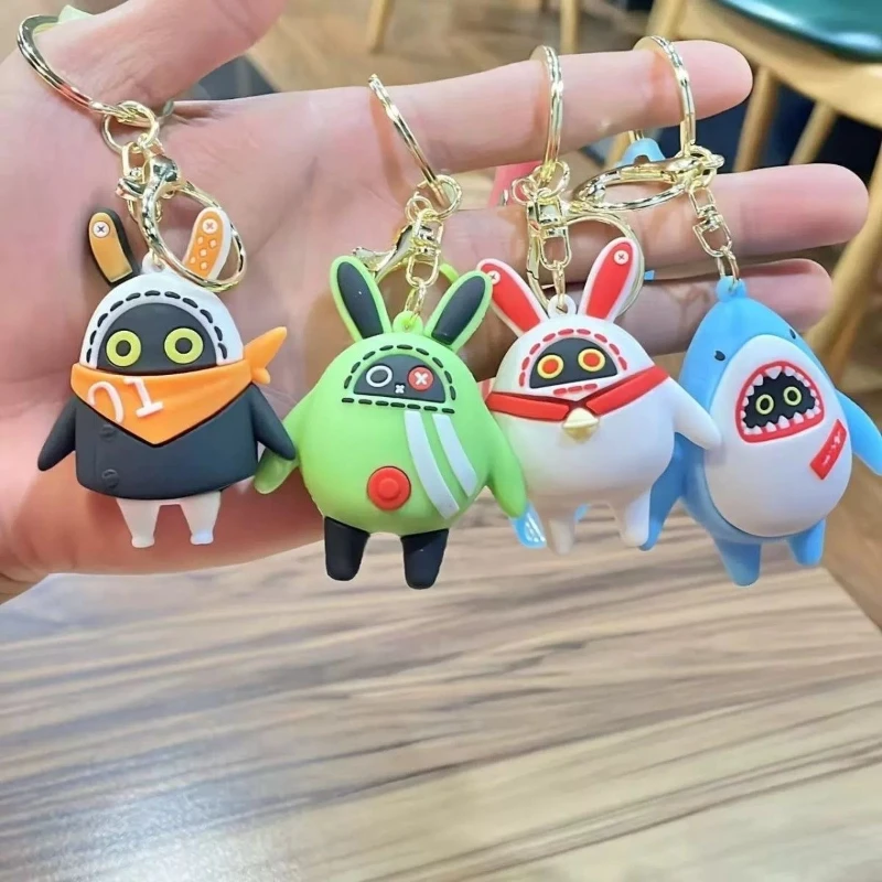 

Anime Zenless Zone Zero Keychain Figure Cartoon The Bangboo Model Dolls Keyring Backpack Decoration Pendent Key Chain Toys Gift