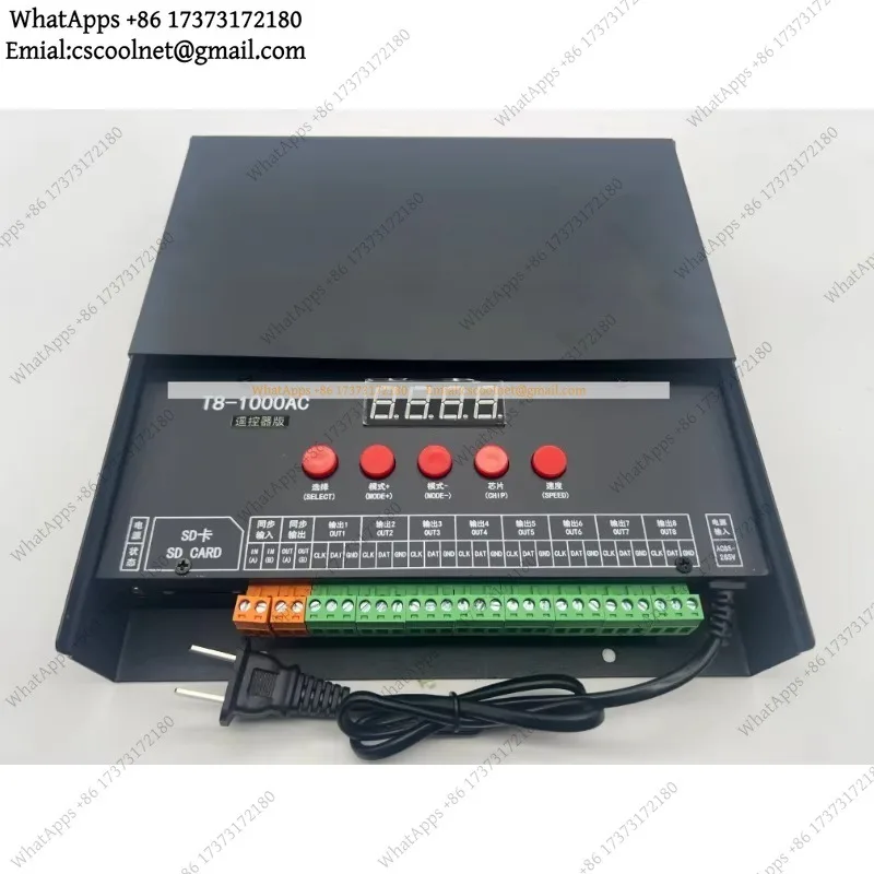 For LED Slide Strip Controller Marquee Running Water Light Programmable RGB Full Color Bar Mobile Phone Bluetooth Smart Control