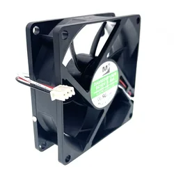 DA08025B12UR 8cm 8025 80x80x25mm 80mm Fan DC 12V 0.50A Dual Ball Bearing High-Volume Cooling Fan Server Inverter Power Supply