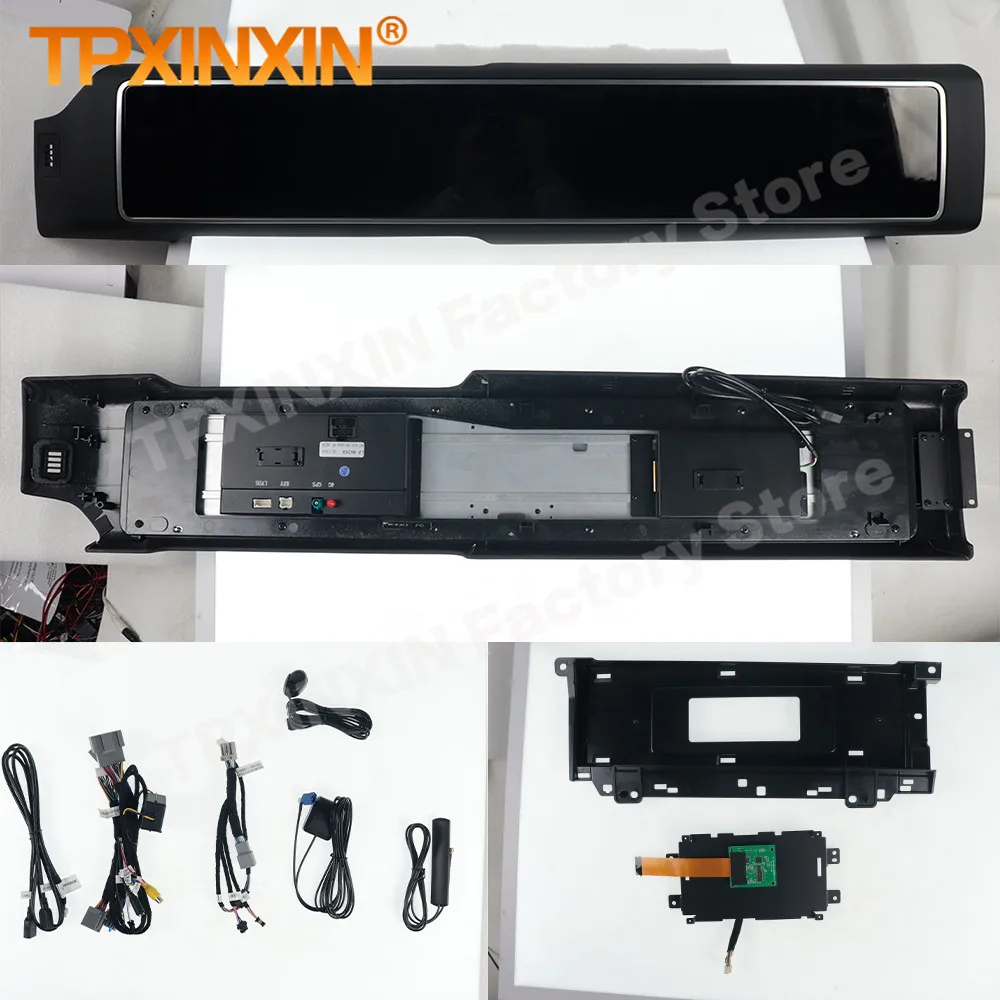 15.5 Inch Bing Screen Refit Car Radio Android 13 For Land Rover Range Rover Vogue L405 Sport L494 GPS Stereo Receiver Head Unit