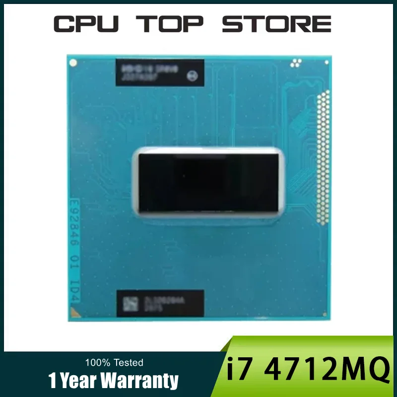 Intel Core i7 4712MQ SR1PS 2.3GHz 4-Core 8-Thread Laptop notebook Processor LGA G3 / rPGA946B