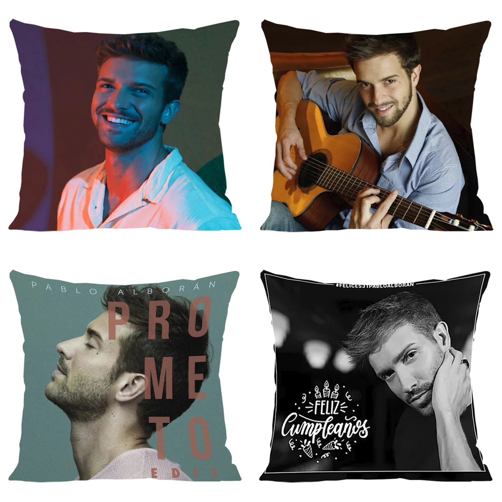 

Decorative Pillow Cover for Living Room Cushions P-Pablo Alboran Fan Gifts Pillowcases for Pillows 45x45 Cushions Covers Cushion