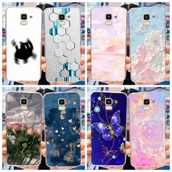 For Samsung Galaxy J6 2018 Case J600G J600F Cover Transparent Silicone Soft Phone Case For Samsung J6 Plus J6+ 2018 J610F Fundas