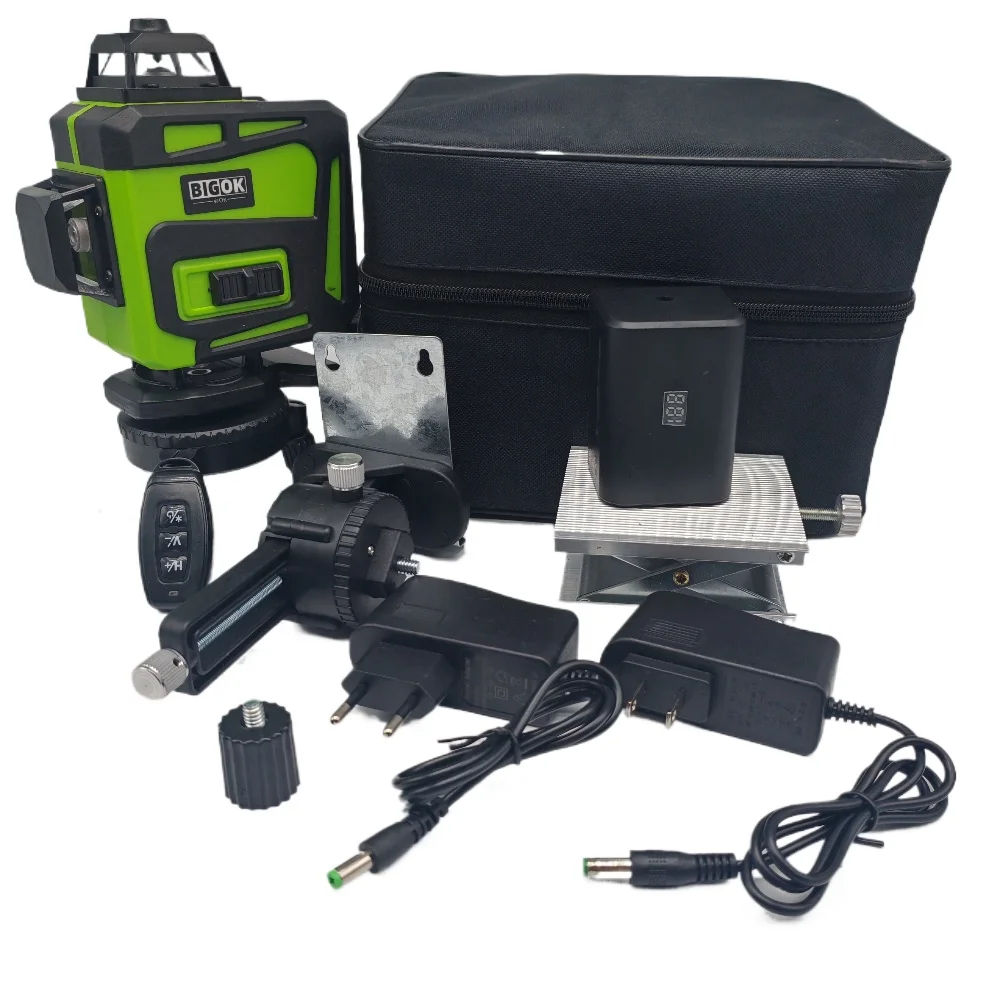 nivel a laser 16 Linee Laser professionale Livello linea verde professionale 16 Linee Livello laser verde 4D