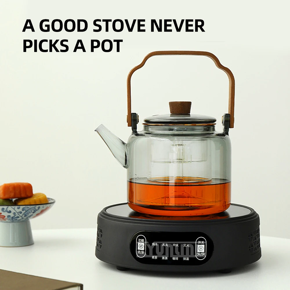 Household Tea Stove Electric Ceramic Cooker Water Heater Heating Furnace Cooktop