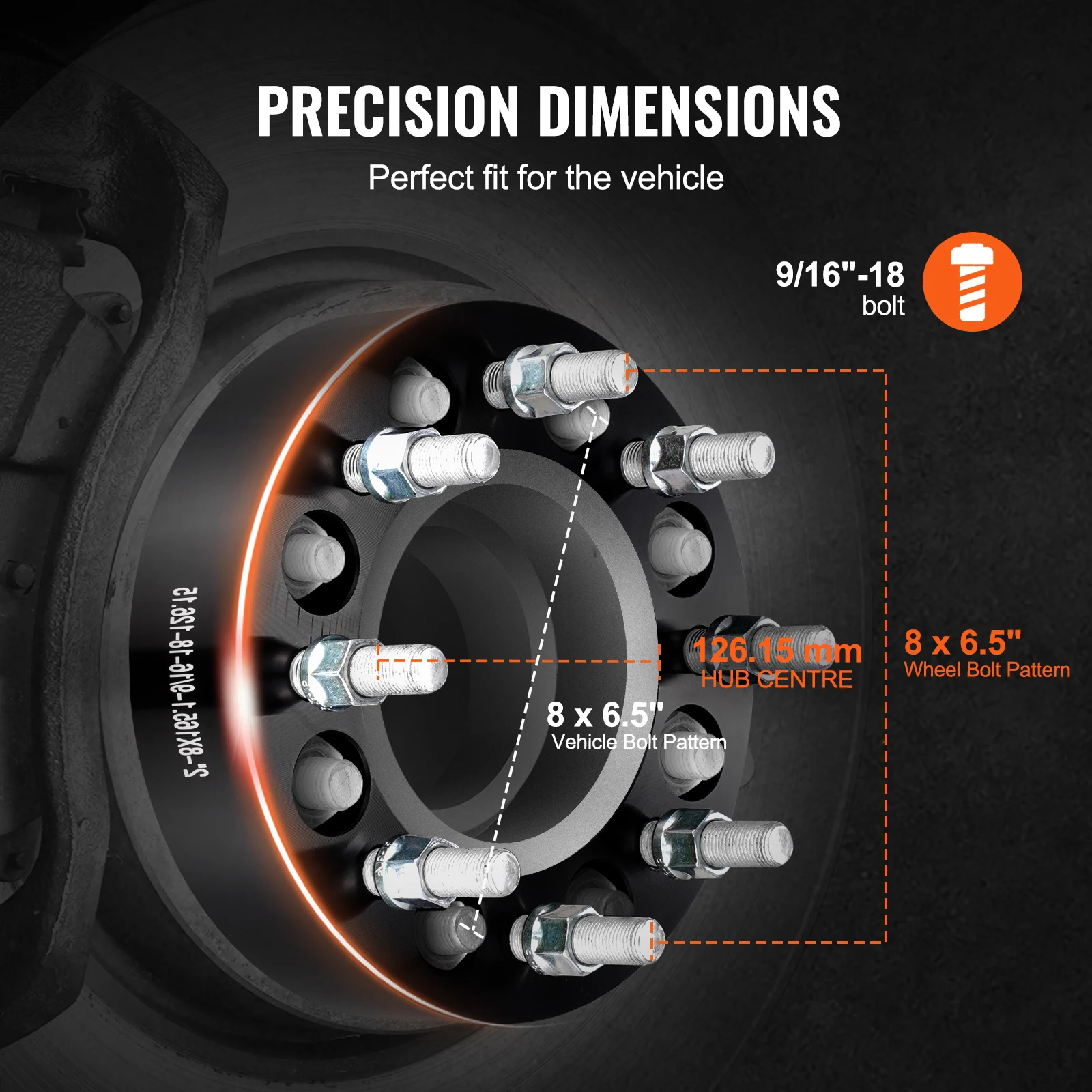 VEVOR Wheel Spacers 8\