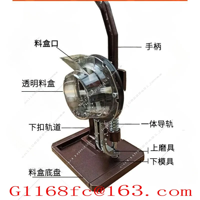 5.5/6/8/10/12mm Semi-automatic Punching Machine Advertising Banner Tent Punching Machine
