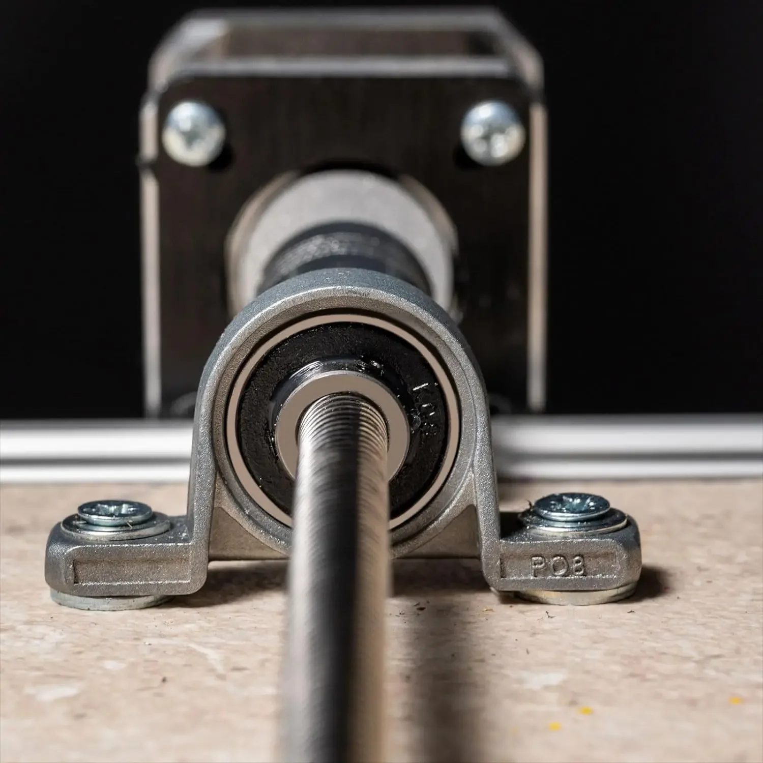 Zinc Alloy Pillow Block Bearing KP08 KFL08 8mm Inner Bore Shaft Rod Bearings Brackets Self-Alignment Mounted Ball Bearings