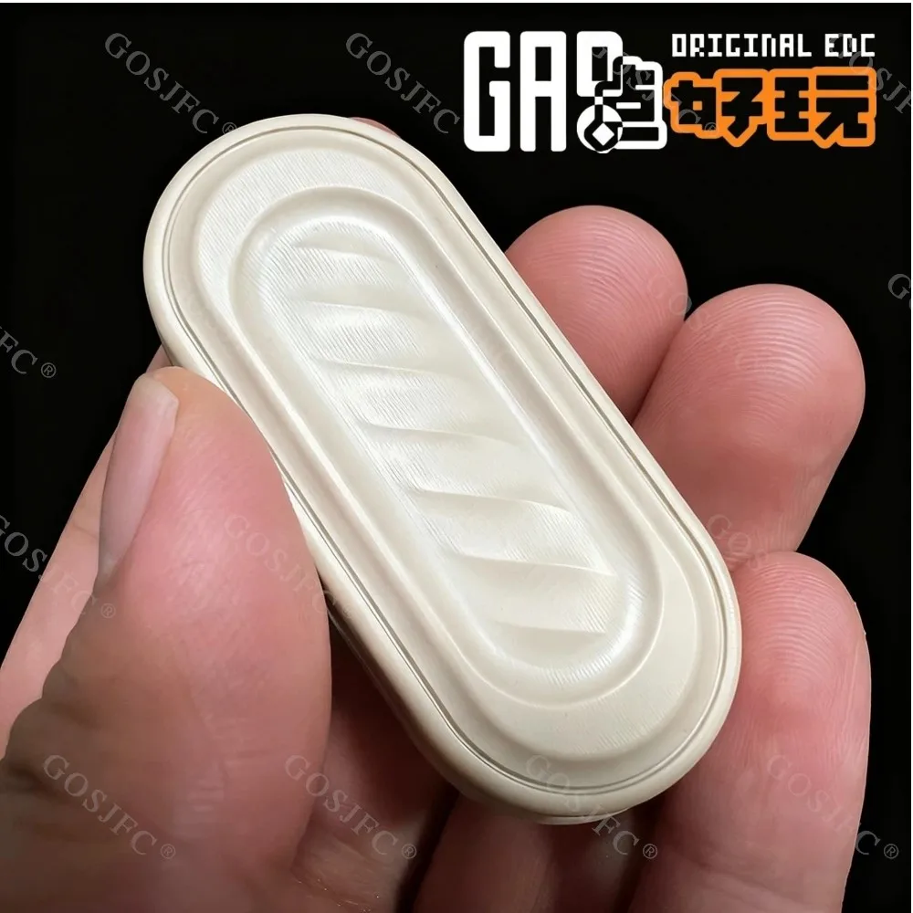 GAO STUDIO Richcions Vento Forte Aço Inoxidável Fidget Slider Brinquedo de Alívio do Estresse Brinquedos Adultos Push Slider Design Original