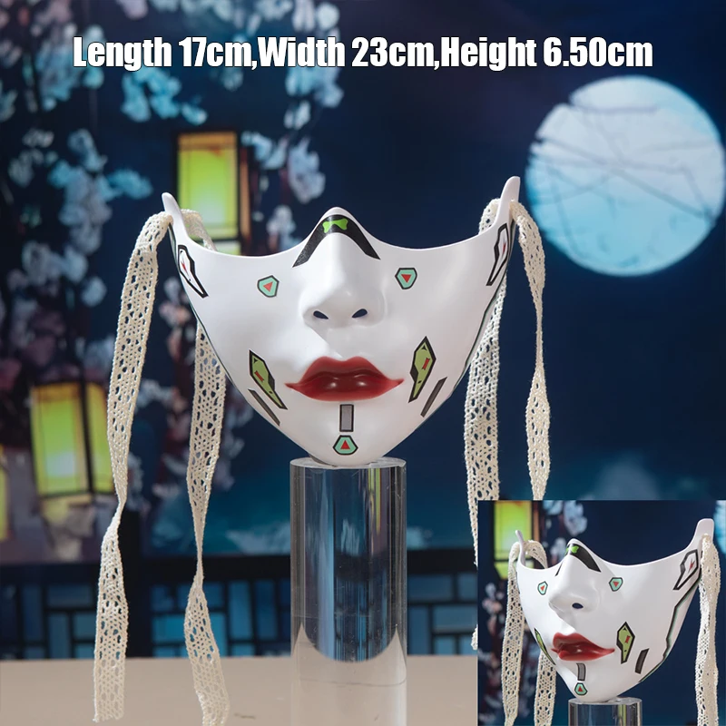 Mechanical Style Half Face Mask Beauty Dress Up Mask Masquerade Women Men Dress Up Carnival Cosplay Cyber Punk Props