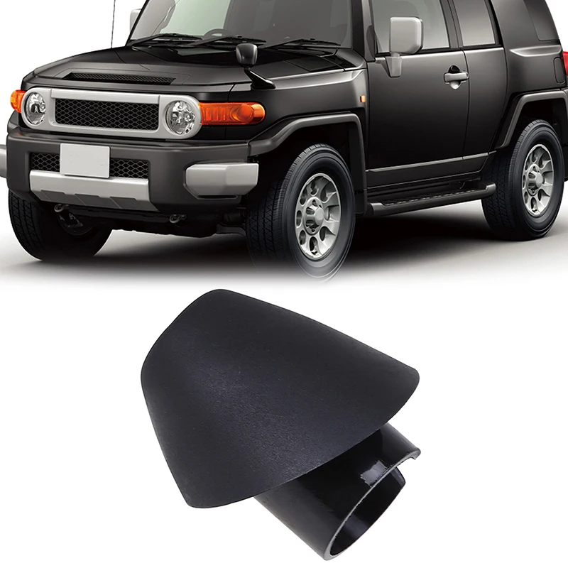 Car Upper Antenna Ornament Rubber Bezel Trim Accessories 86392-35031fit for Toyota FJ Cruiser US 2007-2017(LHD)  2010-2017 (RHD)