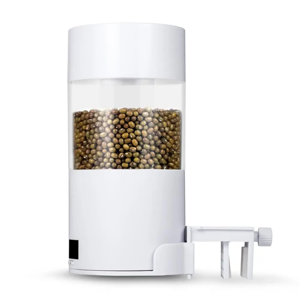 Aquarium Accessaries Automatic Fish Feeder Intelligent Work Mode 500Ml Capacity