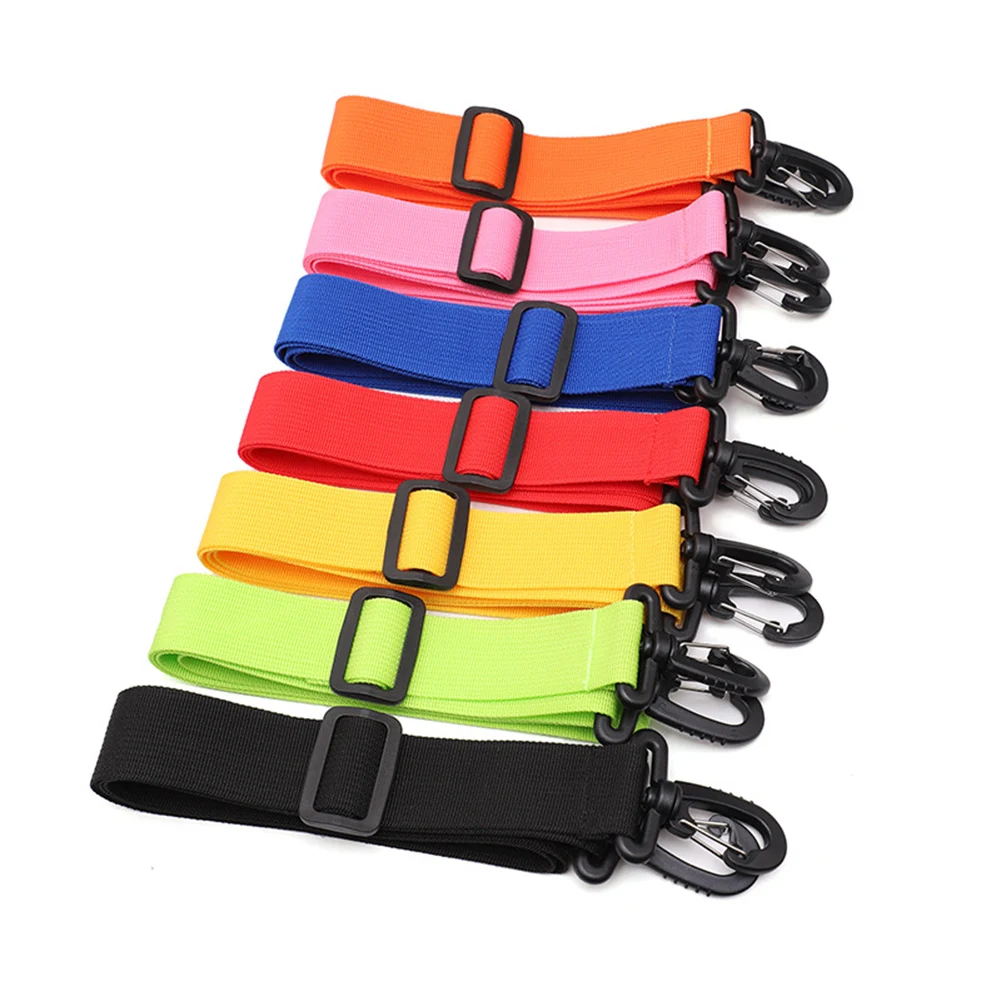 Double Ski Board Fixation Strap with Adjustable Shoulder Carry System for Snowboard and Skateboard Transport Black