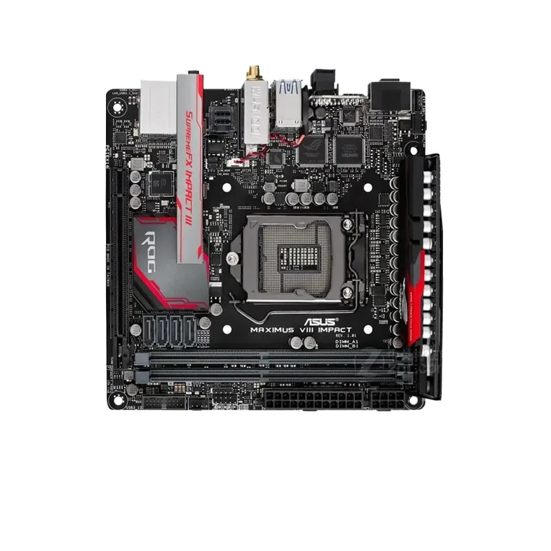 

MAXIMUS VIII IMPACT motherboard Used original Intel Z170 LGA 1151 LGA1151 DDR4 32GB USB2.0 USB3.0 SATA3 Desktop Mainboard