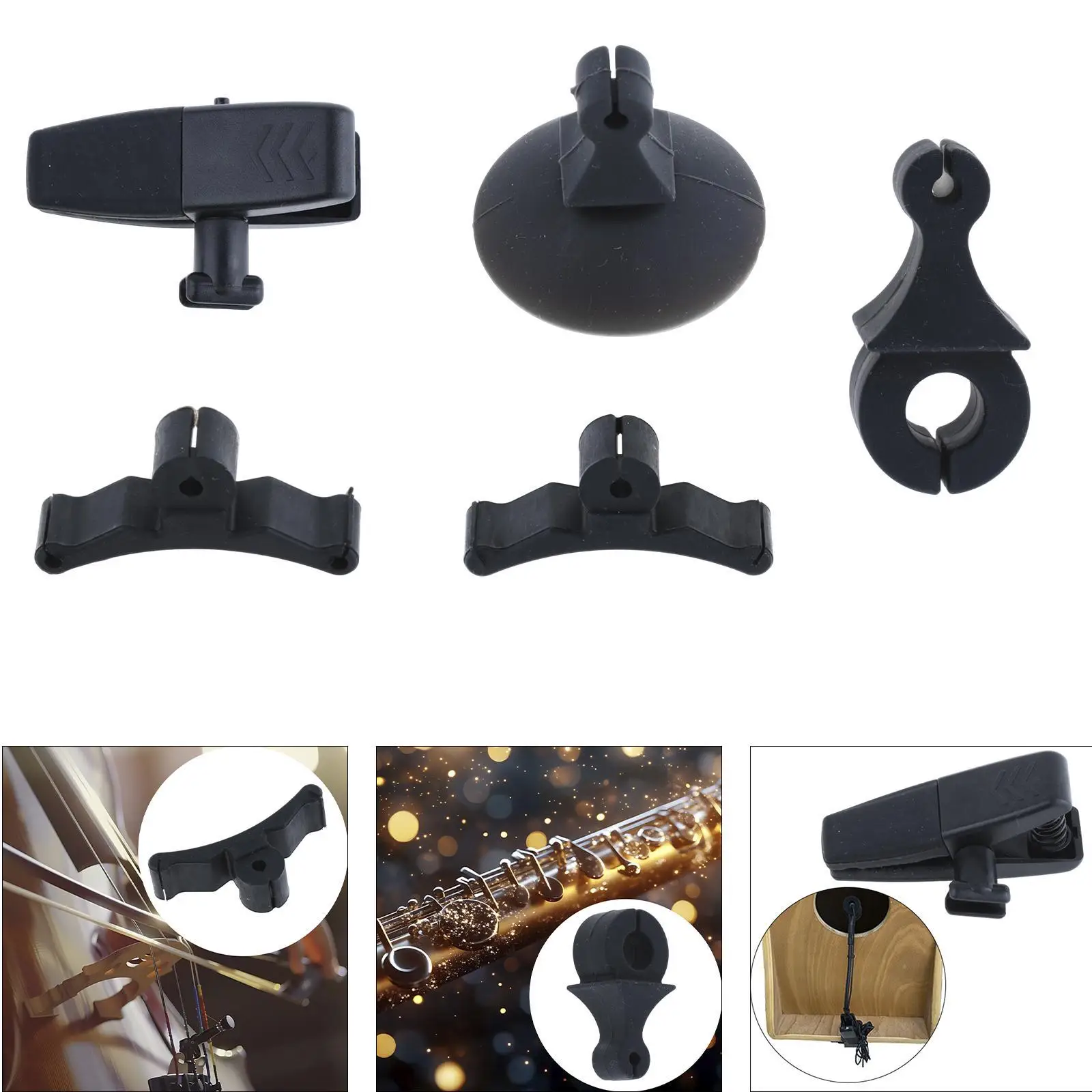 Clip per microfono per strumento Supporto per clip per microfono a condensatore Morsetto di fissaggio per supporto per microfono professionale per spettacoli sul palco di concerti
