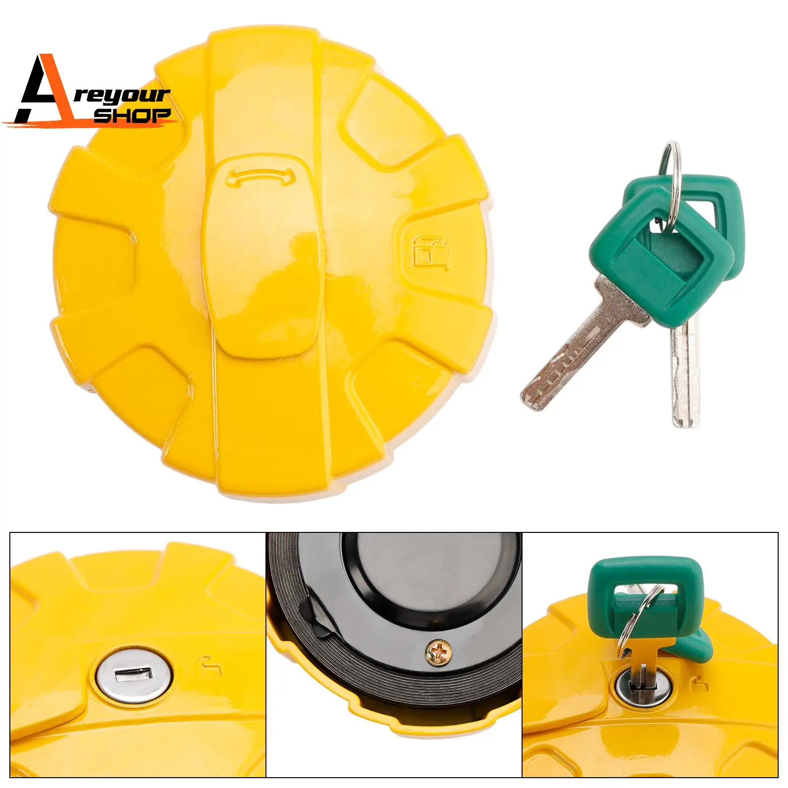 14720142 For Volvo Fuel Cap With Key Wheeled Excavator EC380E EC480E EC250E