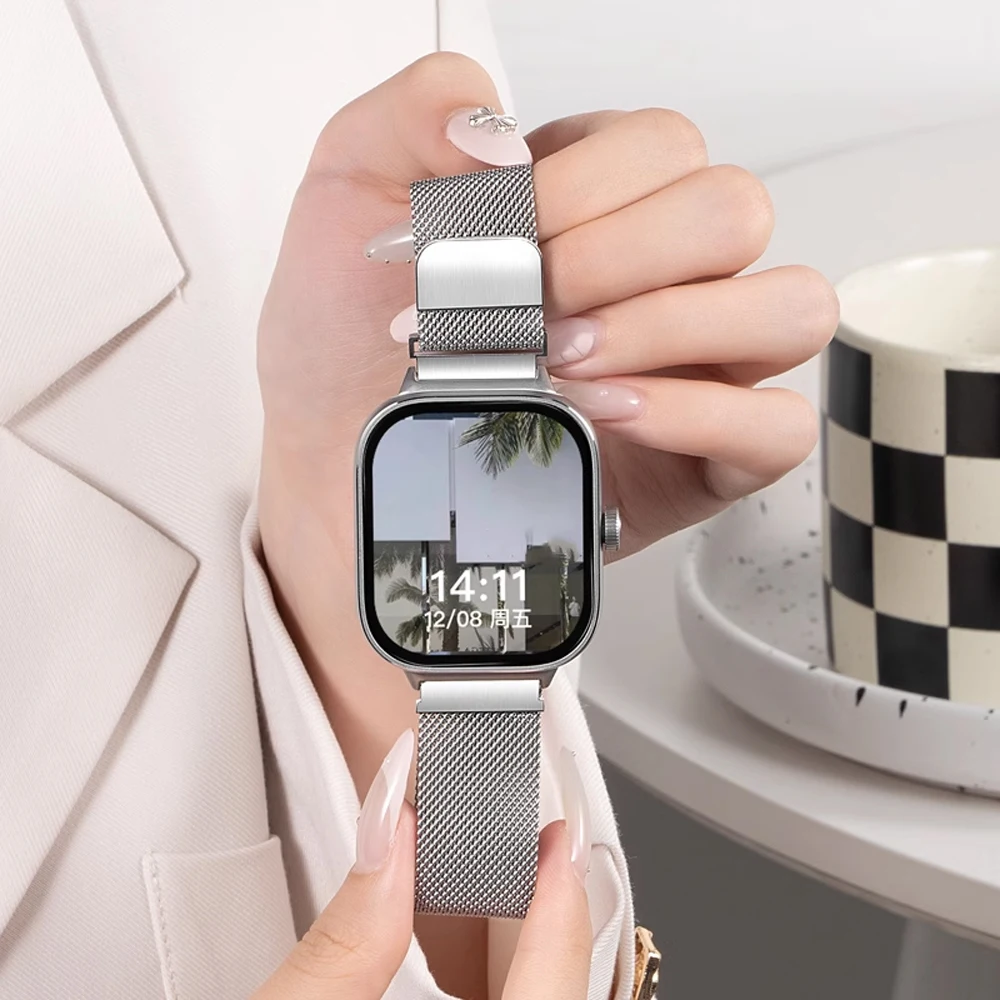 Для Redmi watch 5 lite 5 active Band 22 мм Сменный ремень Магнитная петля correa браслет аксессуары Redmi watch 5 active Ремешки