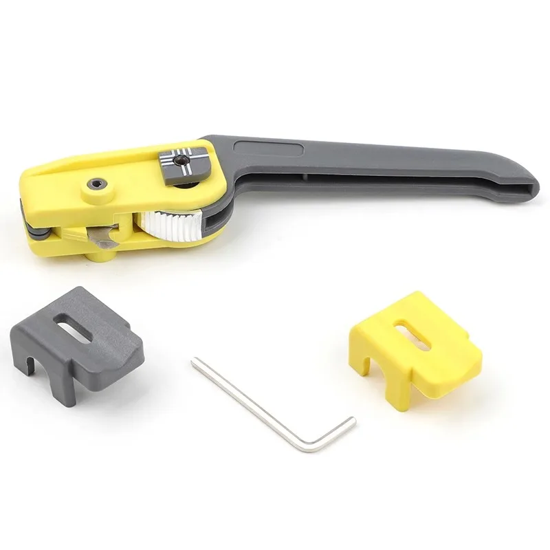 KMS-K เครื่องปอกสายไฟเบอร์ออปติก Longitudinal Optical Cable Jacket Slitter Cable Sheath Cutter