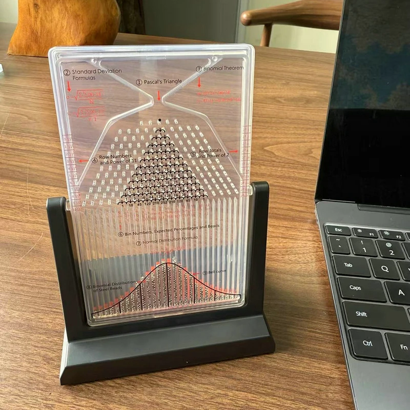1Piece Galton Board Normal Distribution Model Small Desktop Probability Demonstrator For Physics And Math Enthusiasts