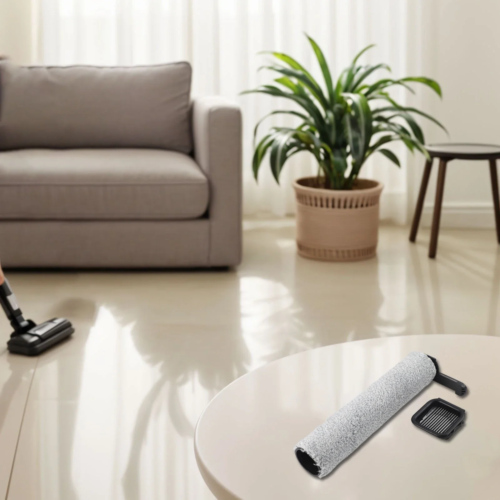 Efficient Cleaning Main Side Brush and Filter Kit for Yoniev s 9FWBR210000 and U7s 9FWBR260000 Vacuum Cleaners