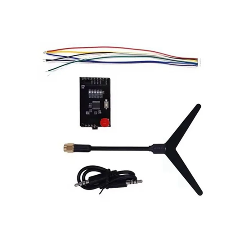 R1-1.2G VRX استقبال نقل الفيديو استقبال 9 قنوات ل RC سباق الطائرة بدون طيار كوادكوبتر #4