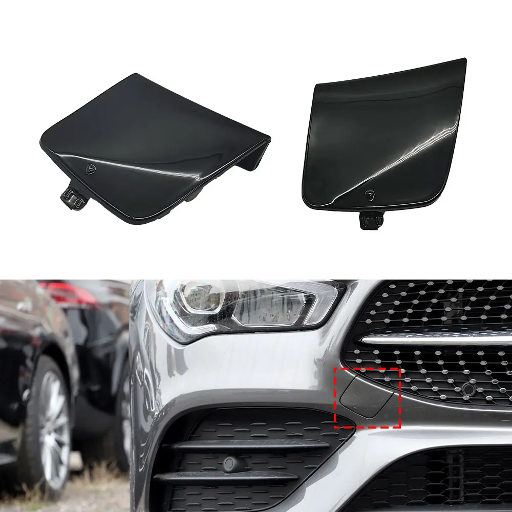 For Mercedes W118 Front Car Tow Cover For CLA Class  Bumper Tow Eye Cap Cover CLA200 CLA250 1188854201 2020-2023