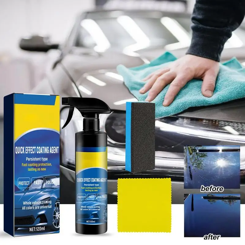 Car Paint Renewal Coating Auto Paint Coating Spray Renewal Spray Car Repairing Spray For Truck SUV Convertible Car Motorcycle