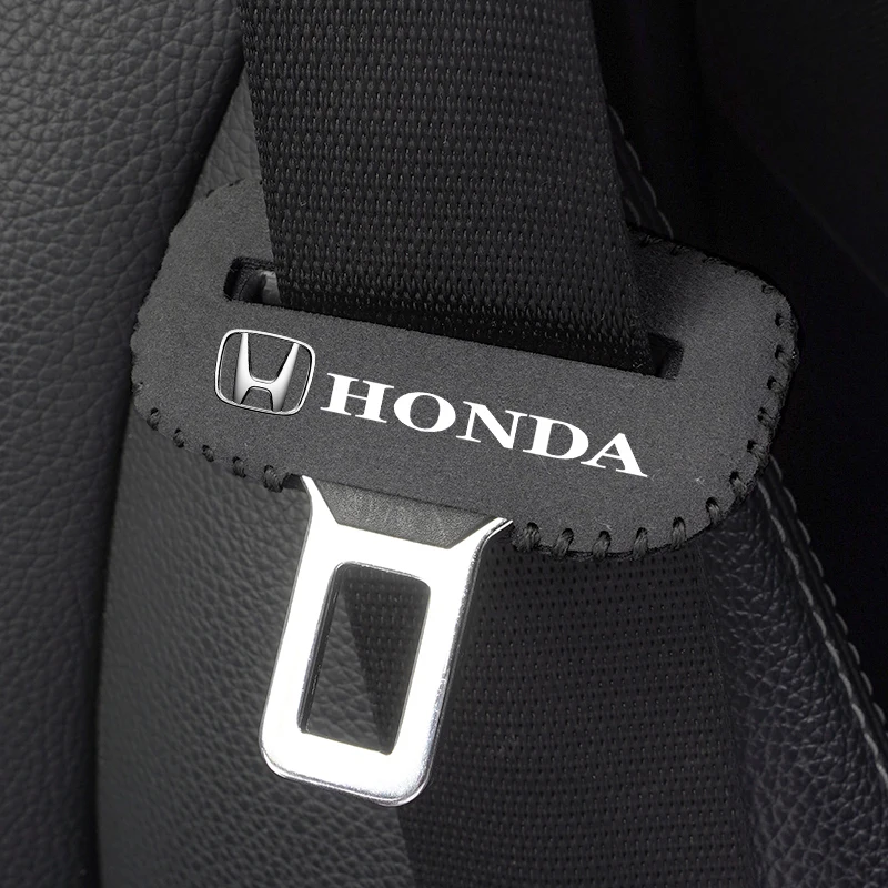 Car Safety buckle protection sleeve accessories For Honda Civci FIT CRV Accord Jazz HRV Dio Stepwgn Prelude Insight Odyssey CRZ