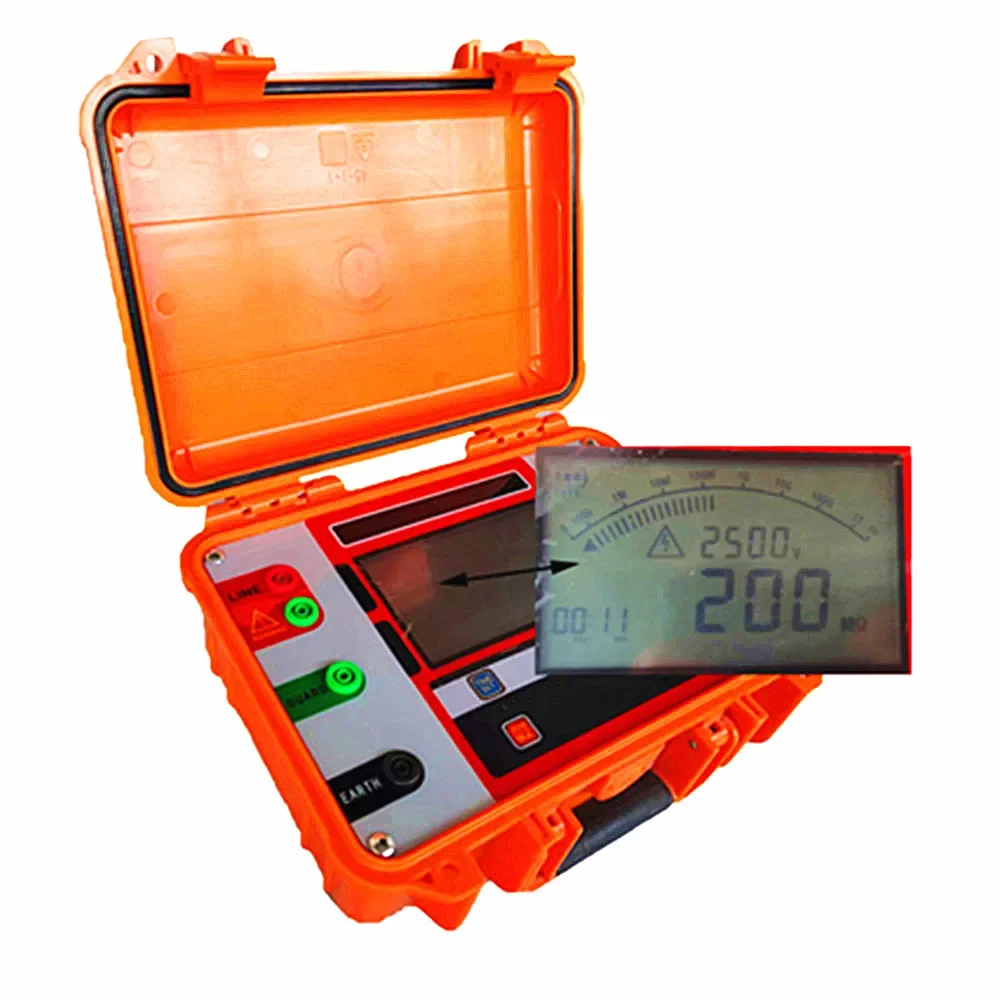 New High Accuracy Digital Insulation Resistance Tester Megohm Meter 1KV-10KV Megohmmeter Voltmeter Circuit Test Meter Megameter