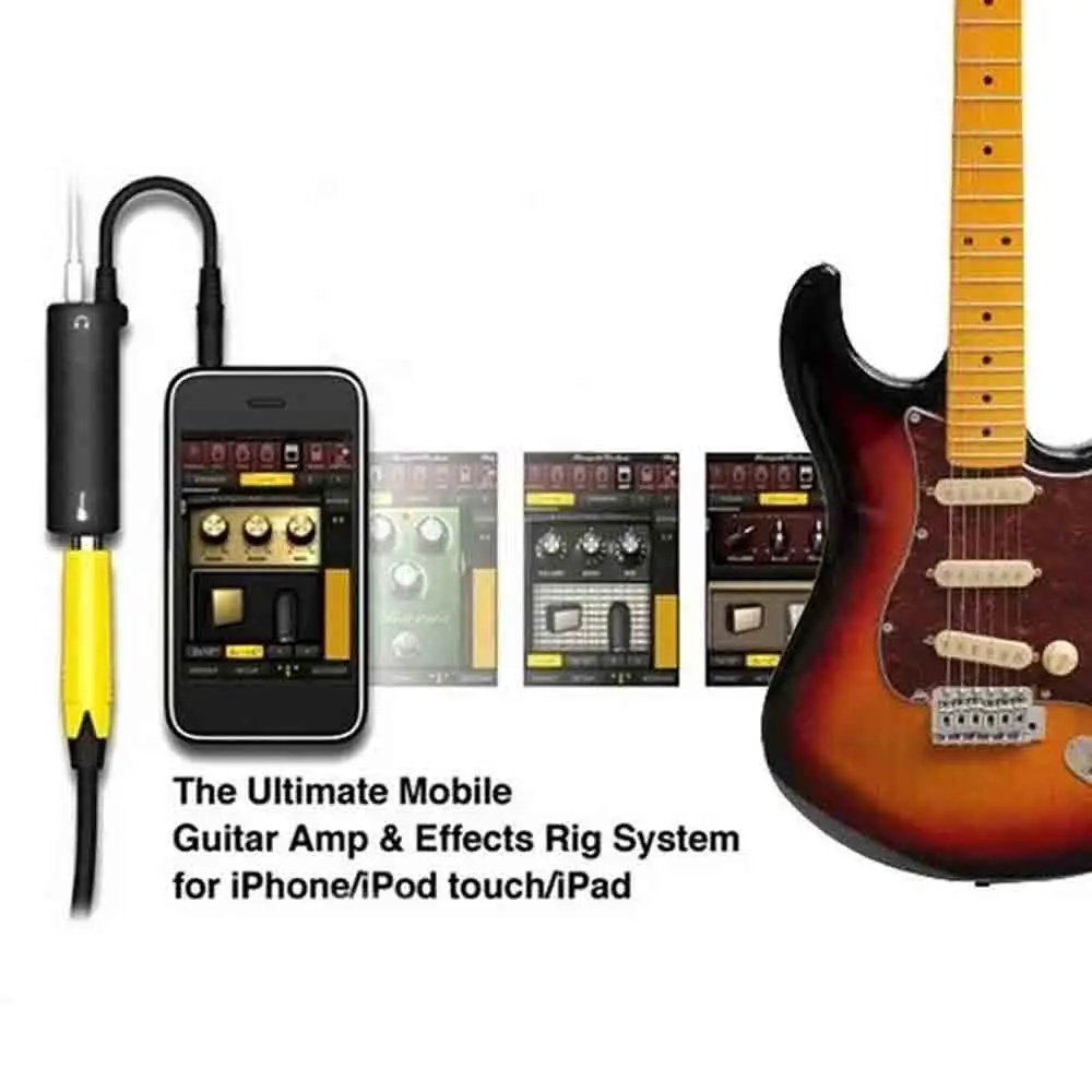 Interface I-Rig Converter Replacement Guitar for Phone Guitar audio interface tuner line irig converter