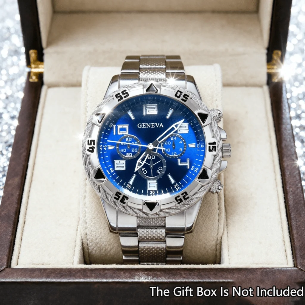 3pc Trend Latest Elegant Fashion Avant garde Quartz Watch Avant garde Fashion Vitality Watch
