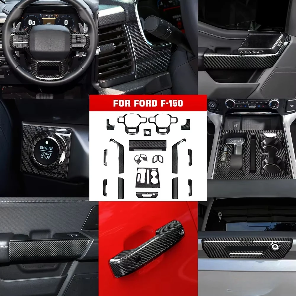 Custom Carbon Fiber Body Kit for F150 | Full Interior & Exterior Upgrade | OEM Factory Support Gloss/Matte Finish