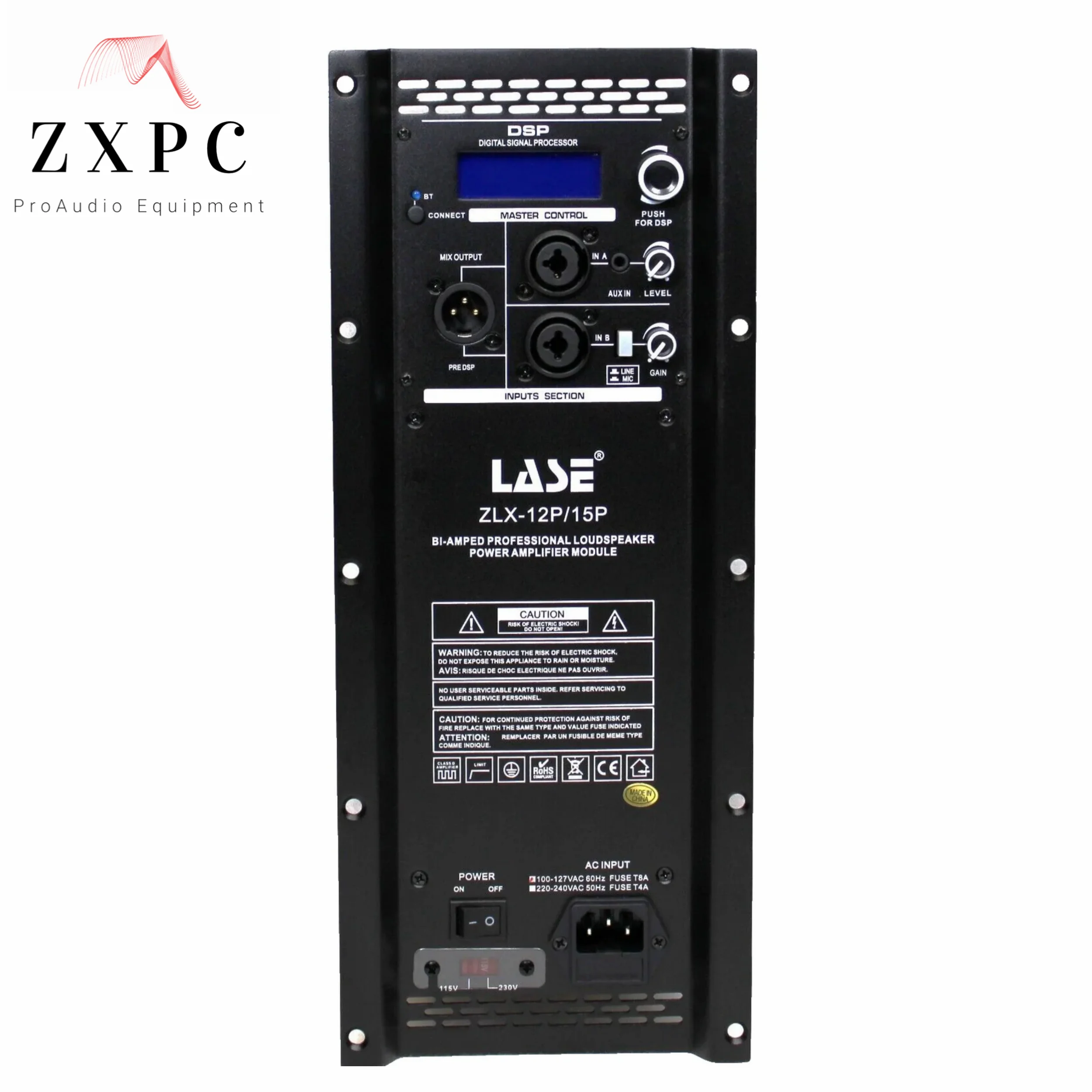 Sostituzione LASE ZLX-12P/15P per modulo amplificatore di potenza altoparlante professionale elettrovocale con DSP C