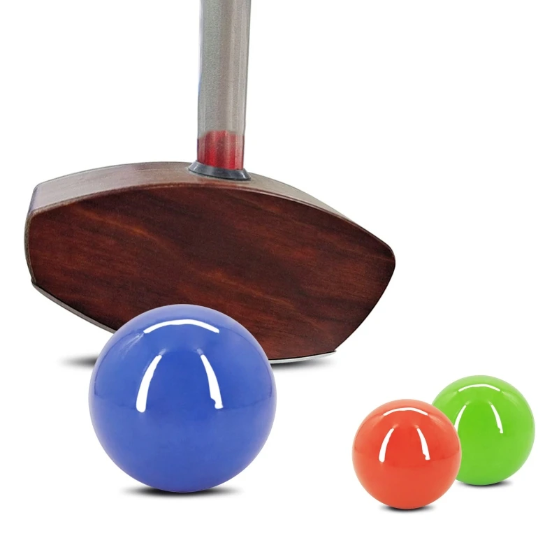 Park Golf Ball Solid Color Golf Balls Diameter 6cm/2.36inch Multi-Color Optional Park Golf Ball Clip Golf Supplies