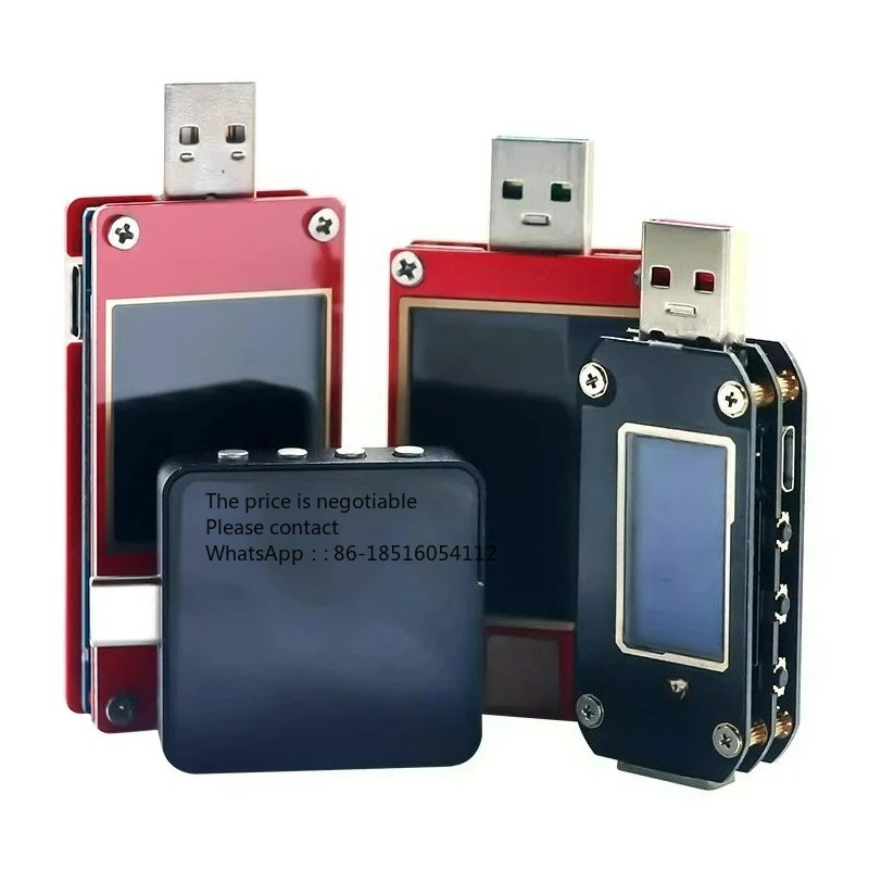 

Tester USB Current and Voltage Meter Mobile Charger PD Protocol Decoy Detector KM003C