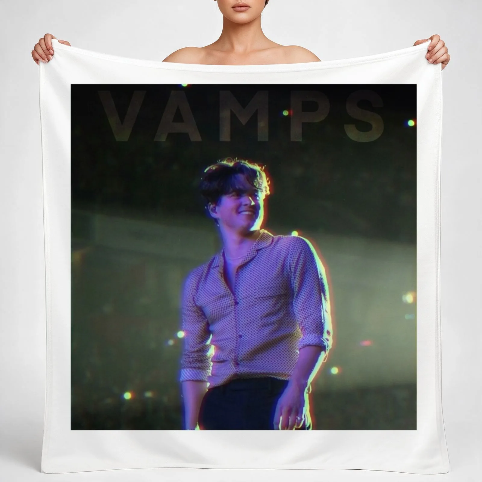 The Vamps Throw Blanket couch cozy soft plush fuzzy picnic outdoor blanket