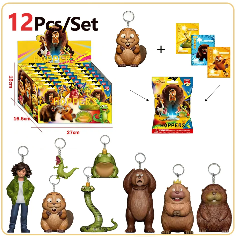 

Новинка 2026: Брелок-кукла из серии «План трансформации Бобра» (случайный выбор), фигурка прыгающего тигра, модель из фильма, игрушка, подарок на день рождения