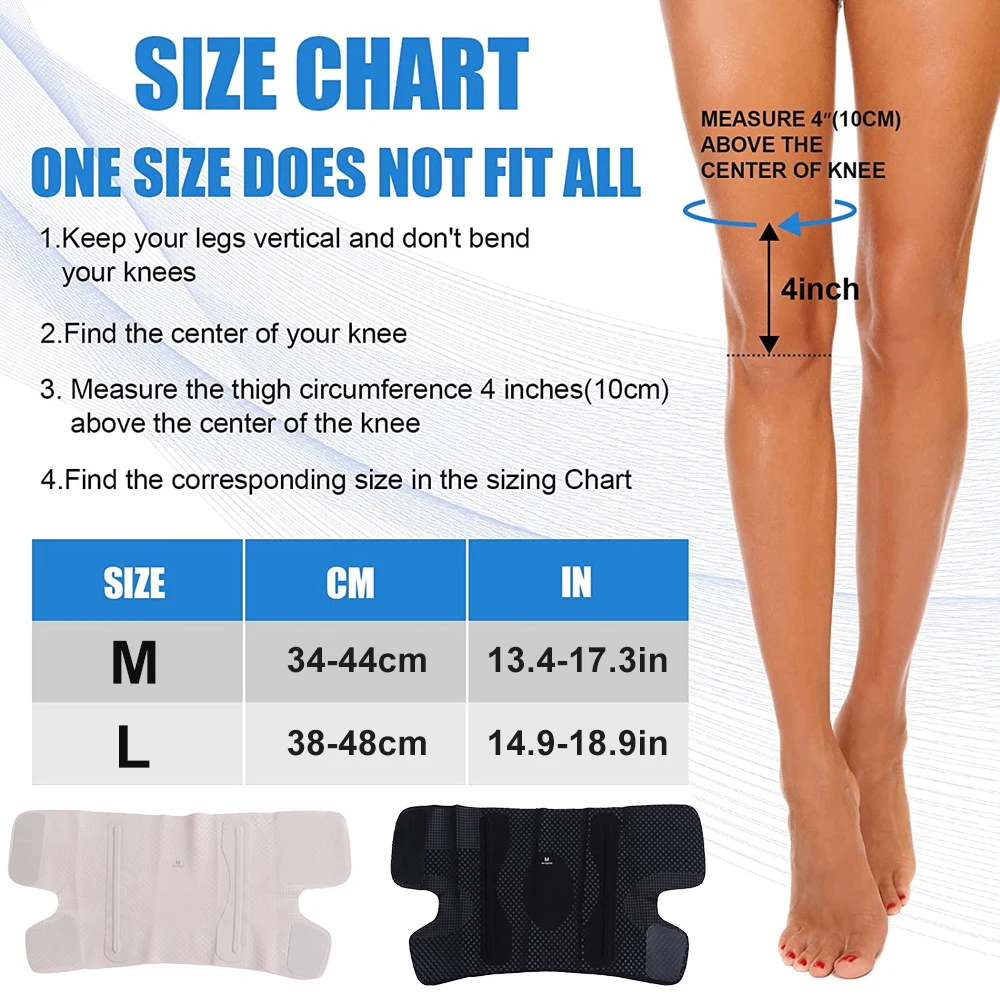 1PCS Knee Brace Compression Sleeve with Side Stabilizers for Arthritis,Breathable Elastic Support for Running,Men & Women,Sports