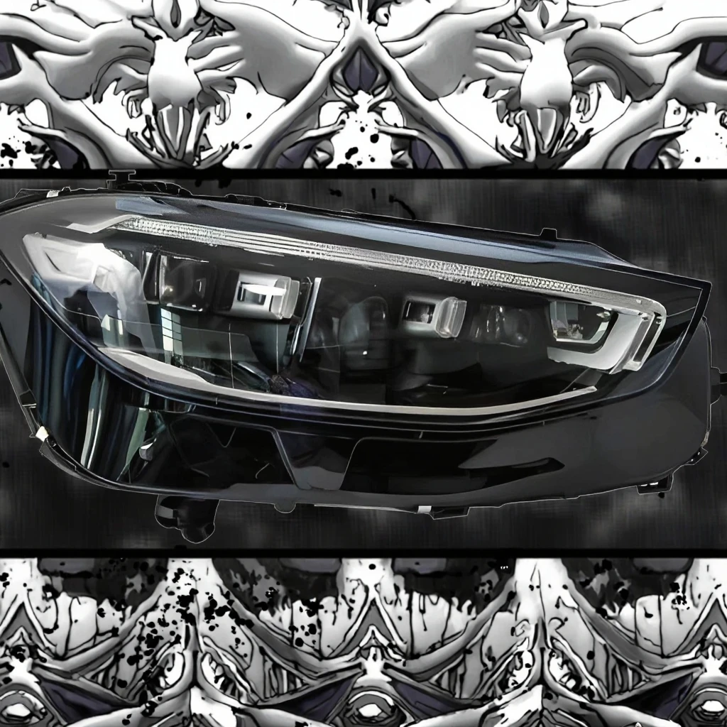 

Светодиодные фары MercedesBenz S400 в сборе для автомобилей S-Class W223 12 В, автозапчасти с синим цветом света