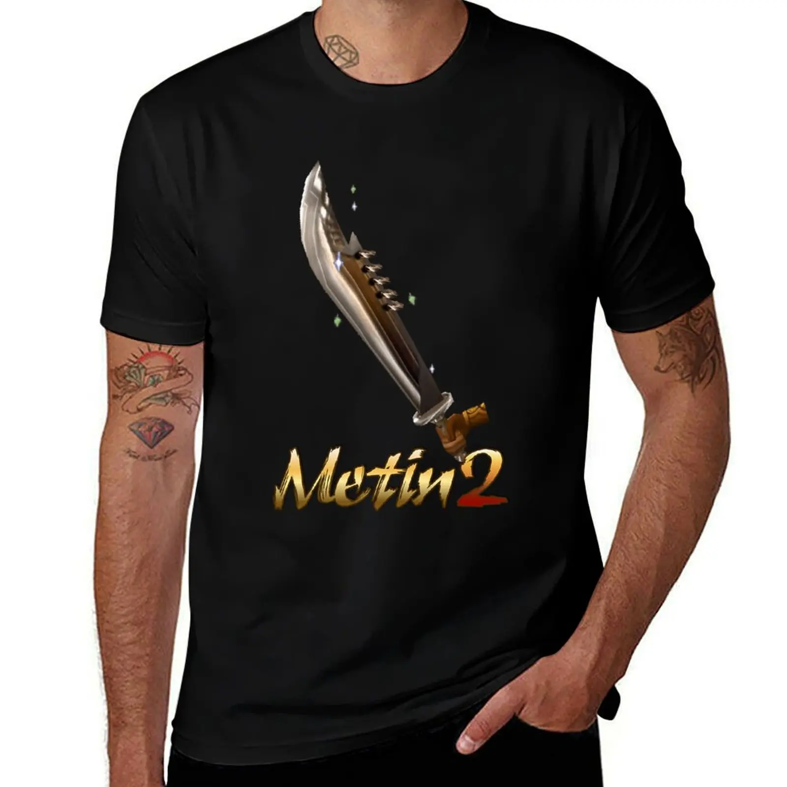 

Metin 2 T-Shirt oversized graphic tee Short sleeve tee new gifts and t-shirts outfits for men