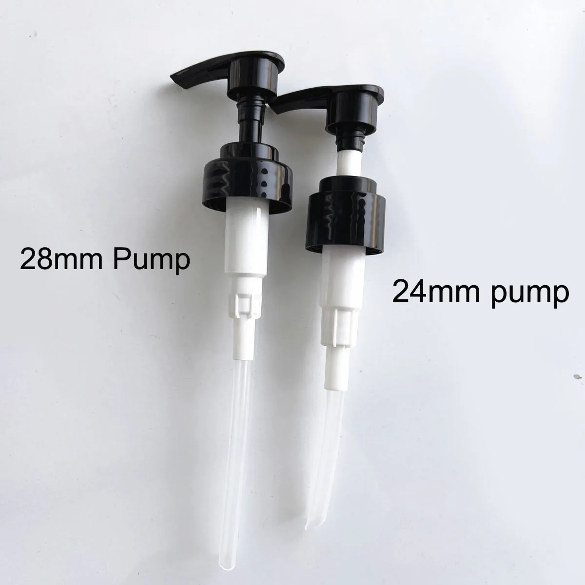 1x 50x 100x Soap Pump Heads: 20/410, 24/410,  28/410  Lotion Dispenser for Bath Shampoo Bottles Press Nozzle Design for Easy Use view 2