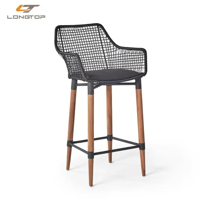Best Price Stool Velvet Wire Barhocker Wooden Industrial Teak Bar Chair