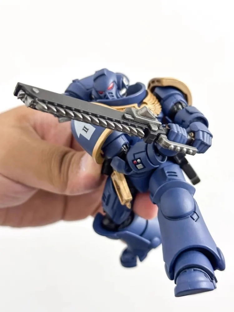 JOYTOY Warhammer 40000 1/18 escala Intercessor figura de acción conjunto de 4 juguetes de modelos coleccionables para regalo