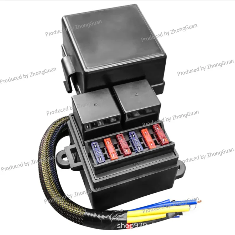 2-Way 80A12V Fuse Box, Pre-wired Fuse Box and Trailer Relay Box