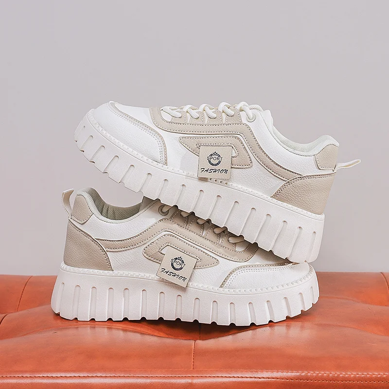 

Ecoleather Chunky Green Sneakers Women Skateboard Shoes Ladies Fashion Sport Tene Global Brands Universal Brands Sapatos