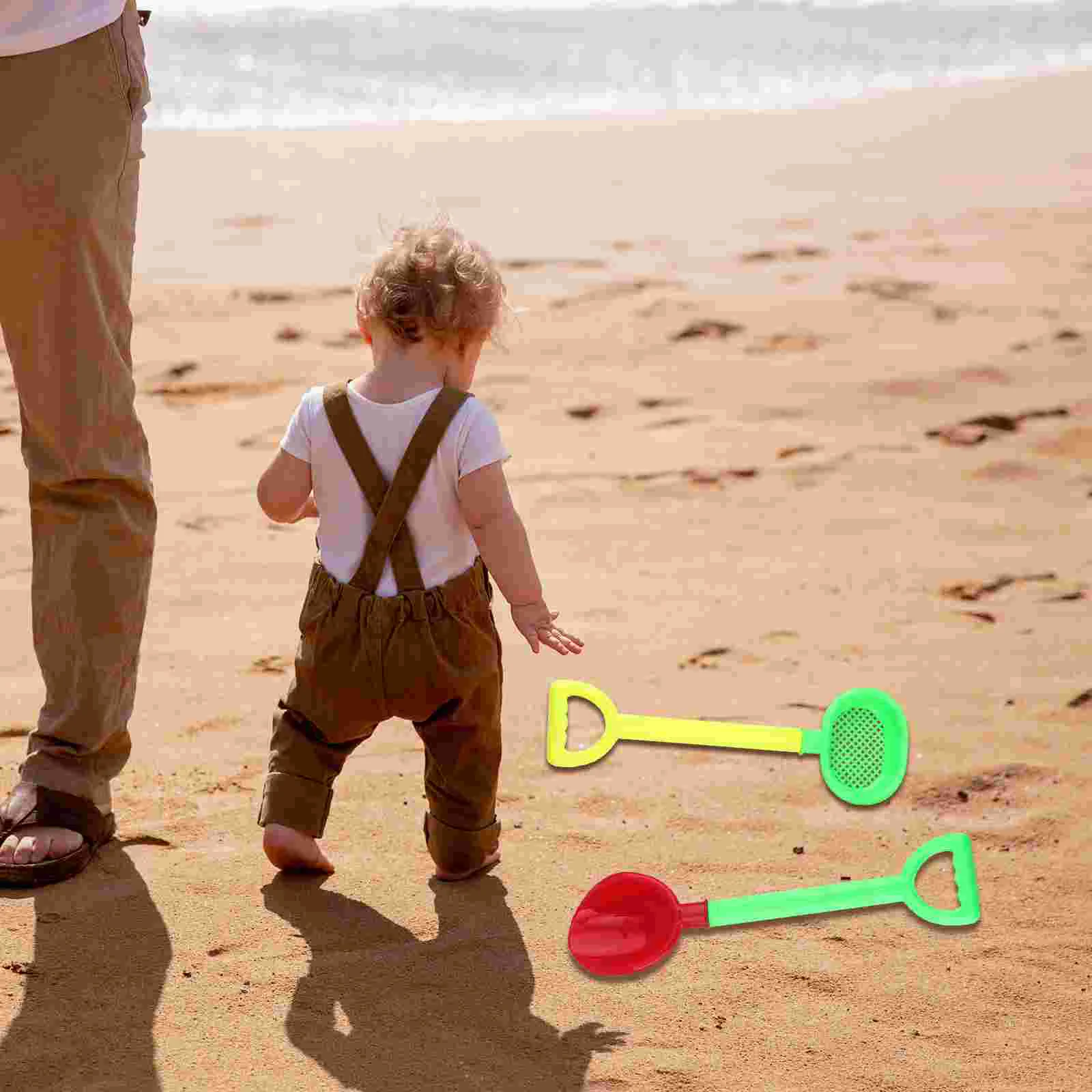 Juguete de playa de verano, juguetes para niños, pala de arena de plástico para niños