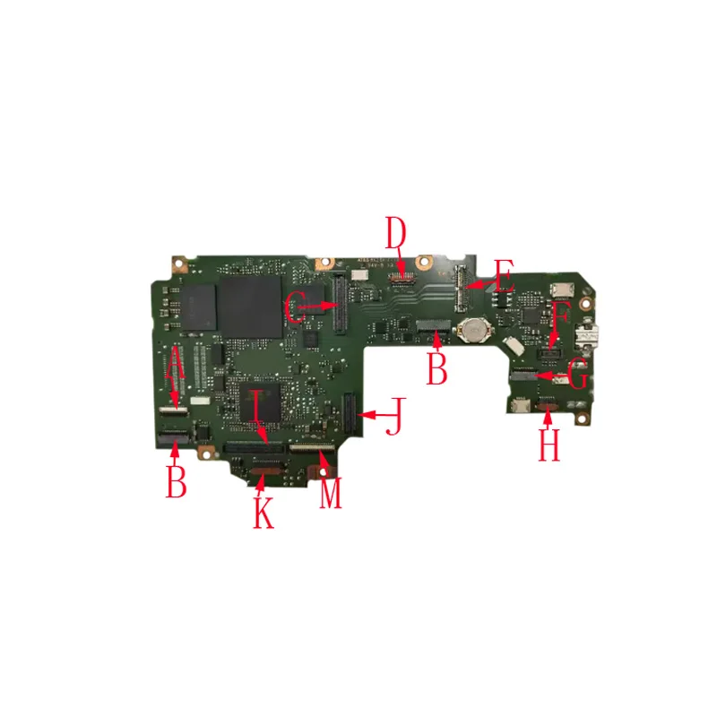 2-10Pcs Lcd Display Touch Camera Control Main Sim Button Switch Key Board Flex FPC Contact Connector Plug Jack For Canon EOS 70D