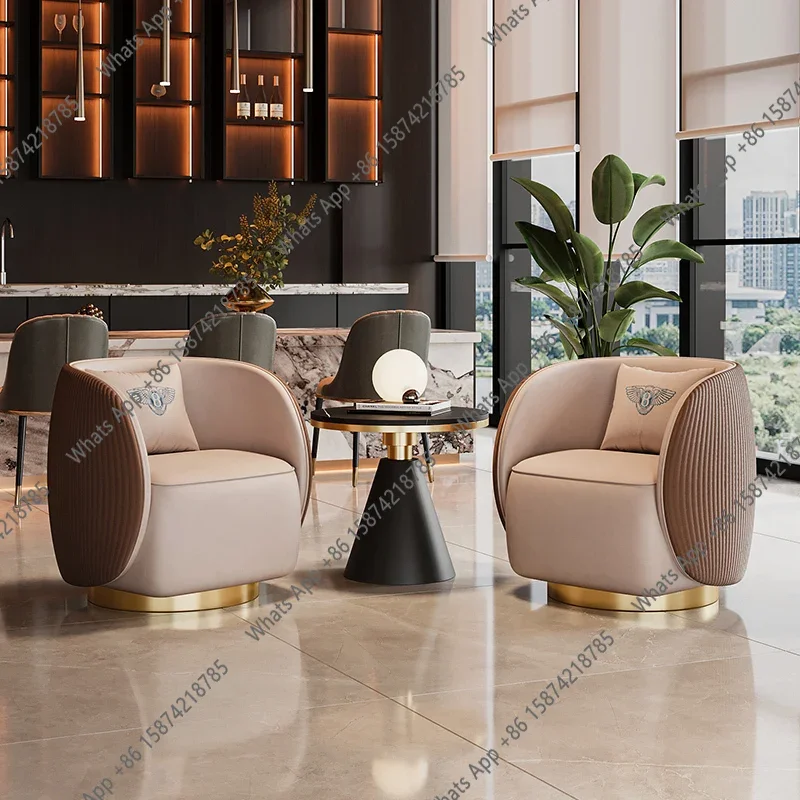 Sillón Económico Sm Lounge, Sillón de Salón de Diseño Moderno Nórdico de Lujo, Sillas de Lectura, Chaise Longue, Poltronas, Accesorios