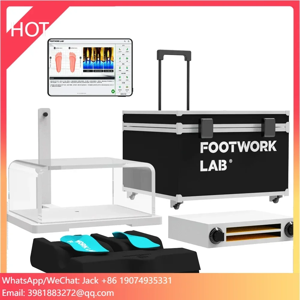

New Arrival 3D Orthotic Custom Insole Gait Biomechanical Assessment Equipment USB CCD Scanning Foot Scanner Rehabilitation